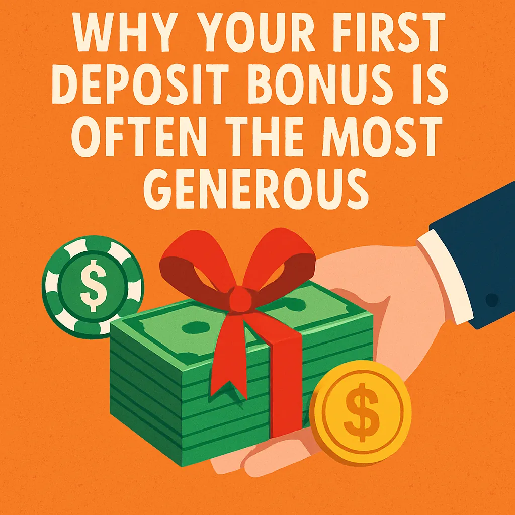 Why your first deposit bonus is often the most generous