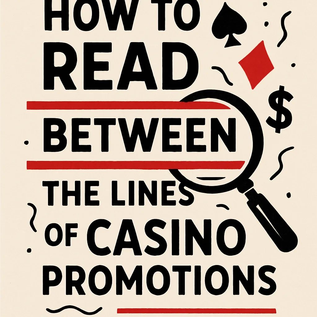 How to read between the lines of casino promotions